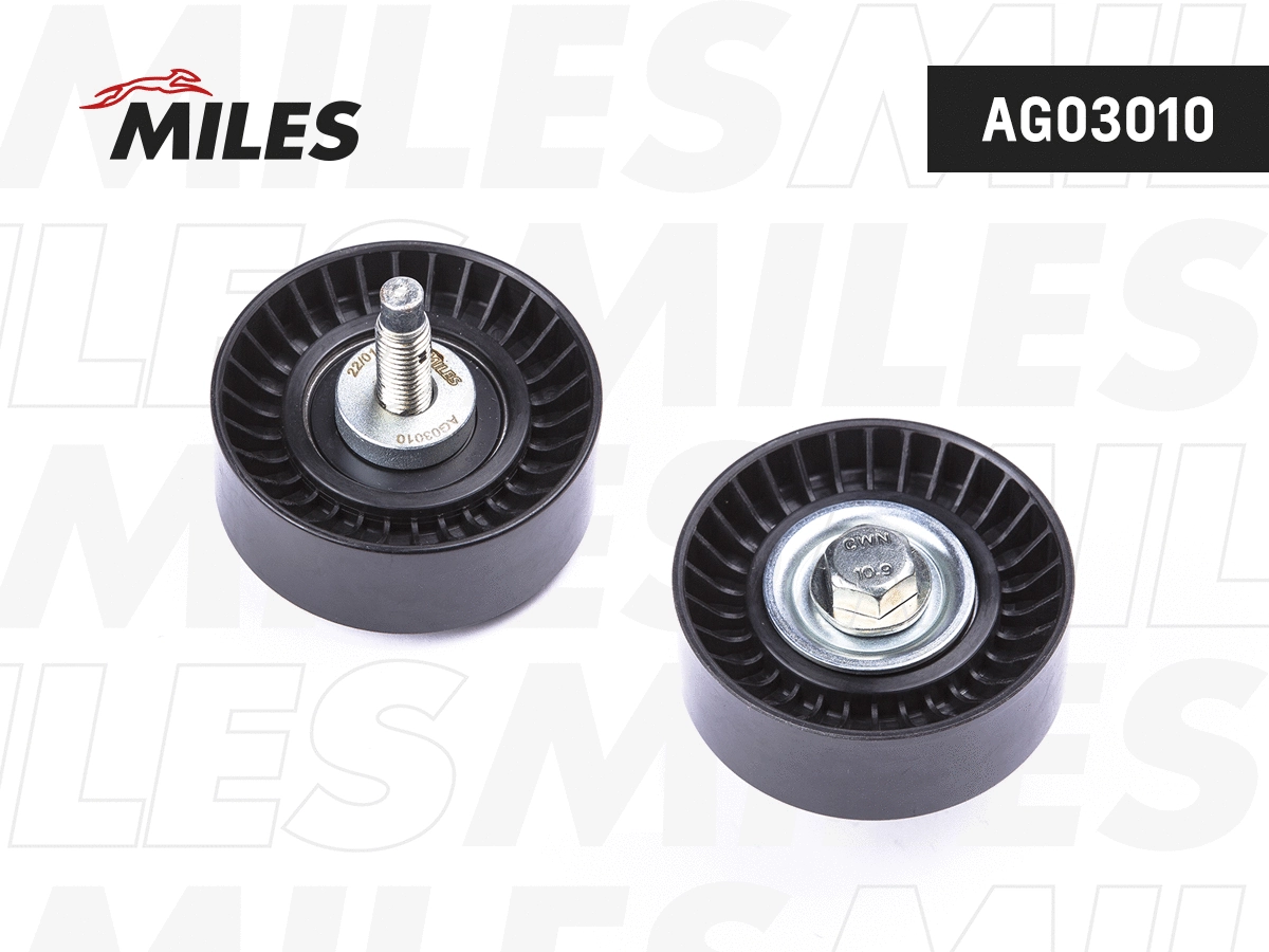 Deflection/Guide Pulley, V-ribbed belt (AG03010)