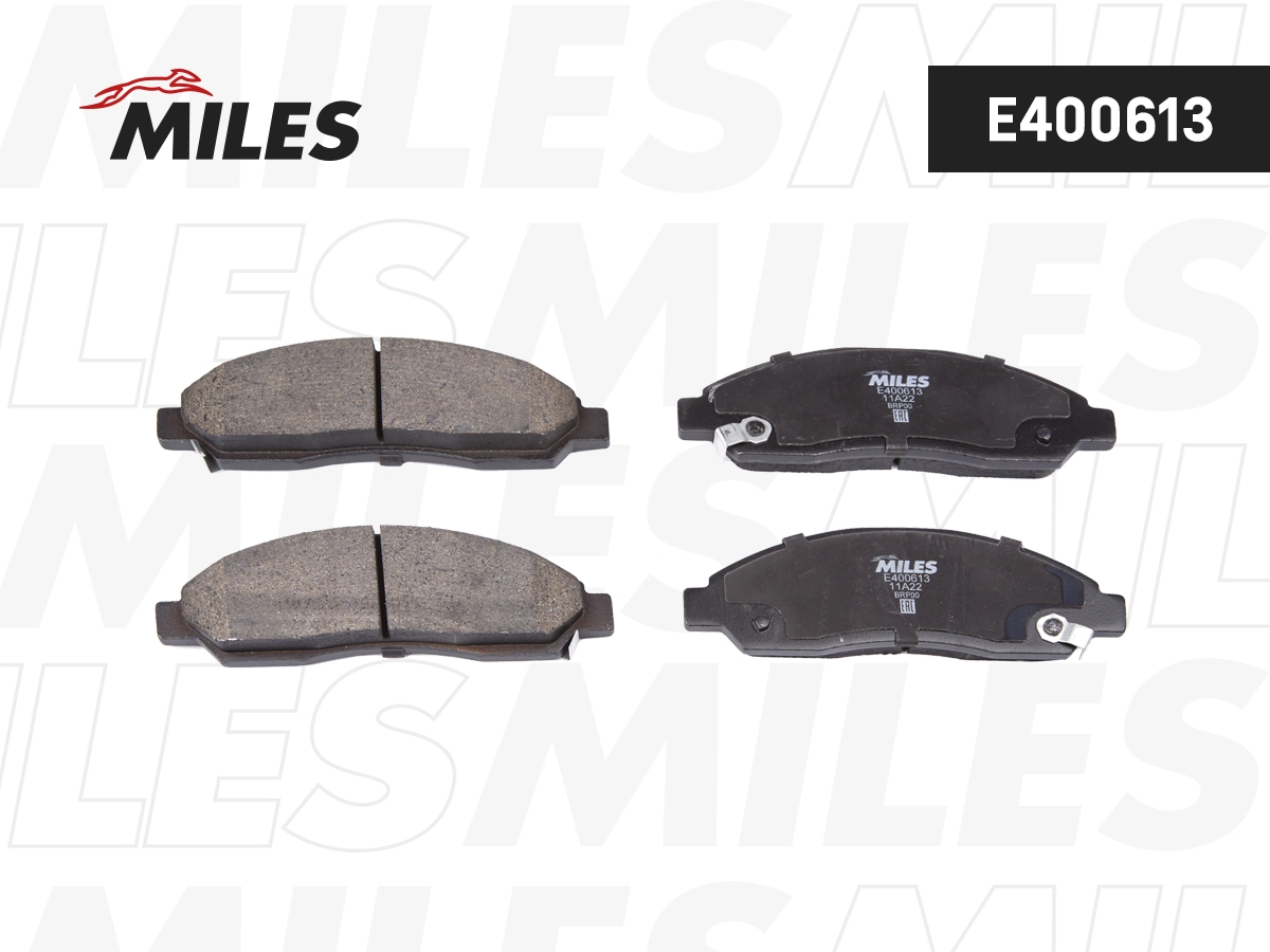 Brake Pad Set, disc brake (E400613)