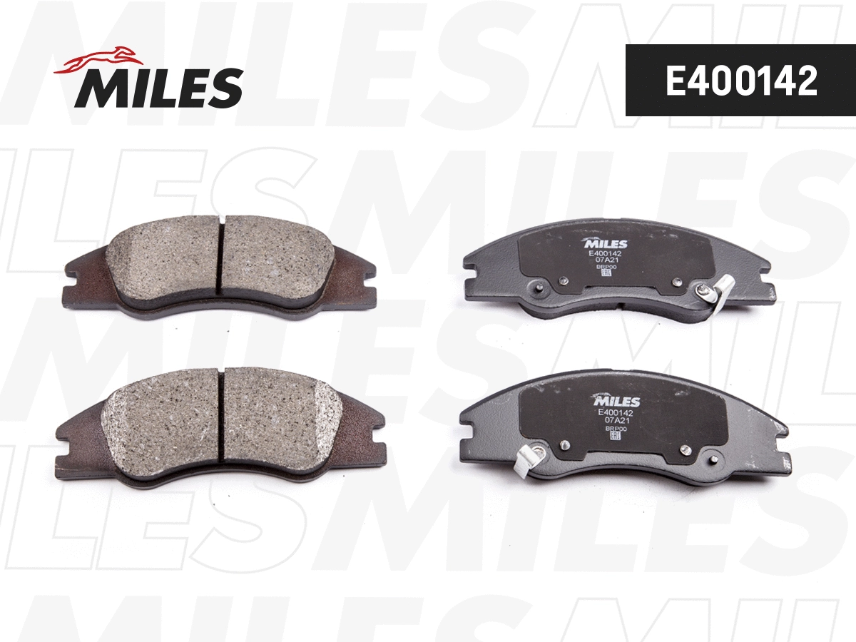 Brake Pad Set, disc brake (E400142)