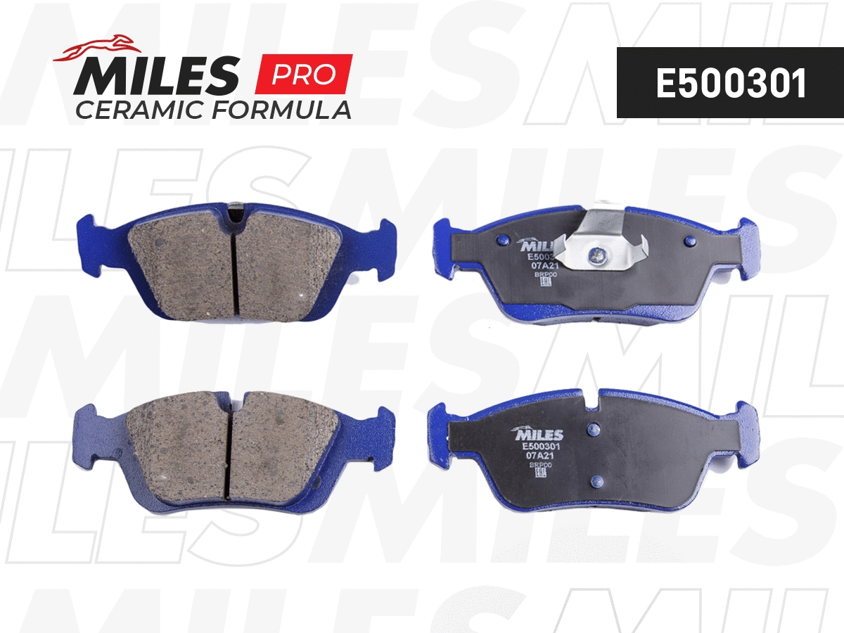 Brake Pad Set, disc brake (E500301)
