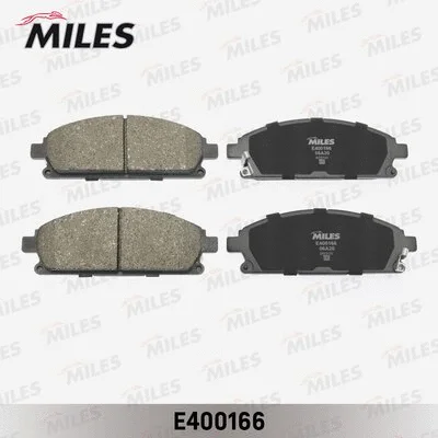 Brake Pad Set, disc brake (E400166)