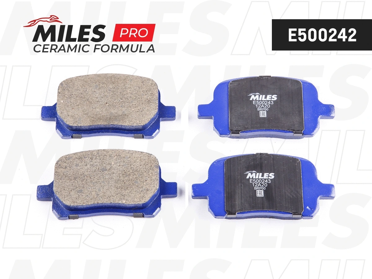 Brake Pad Set, disc brake (E500243)