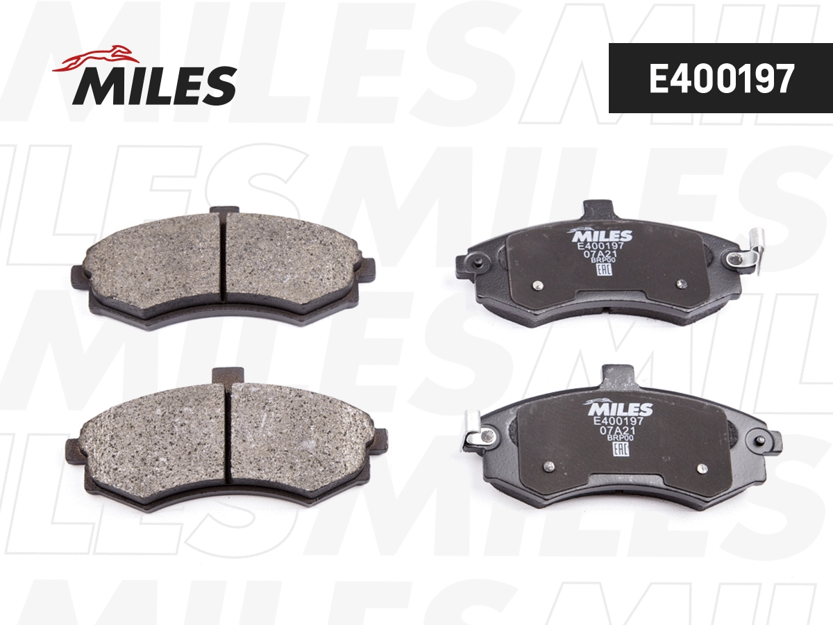 Brake Pad Set, disc brake (E400197)