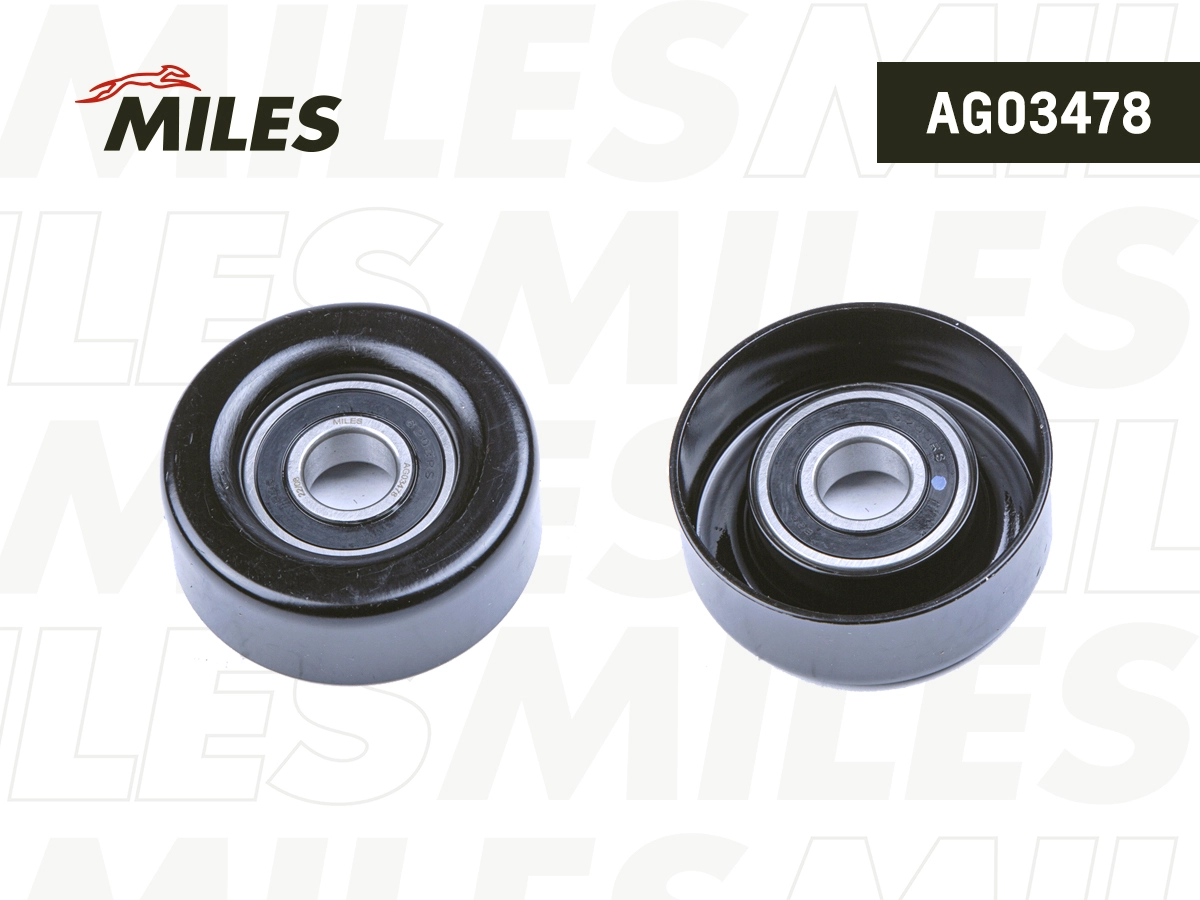 Deflection/Guide Pulley, V-ribbed belt (AG03478)