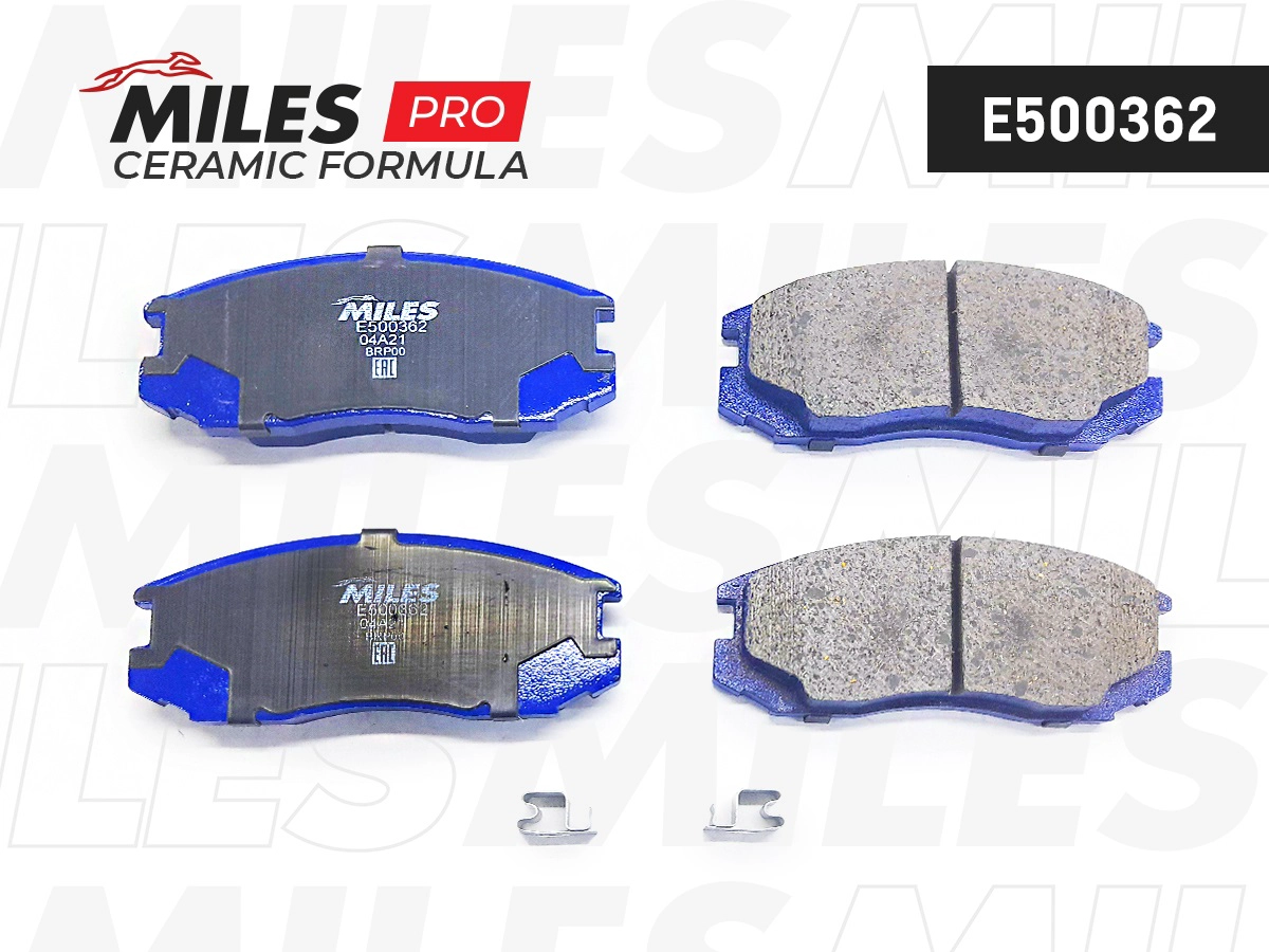 Brake Pad Set, disc brake (E500362)