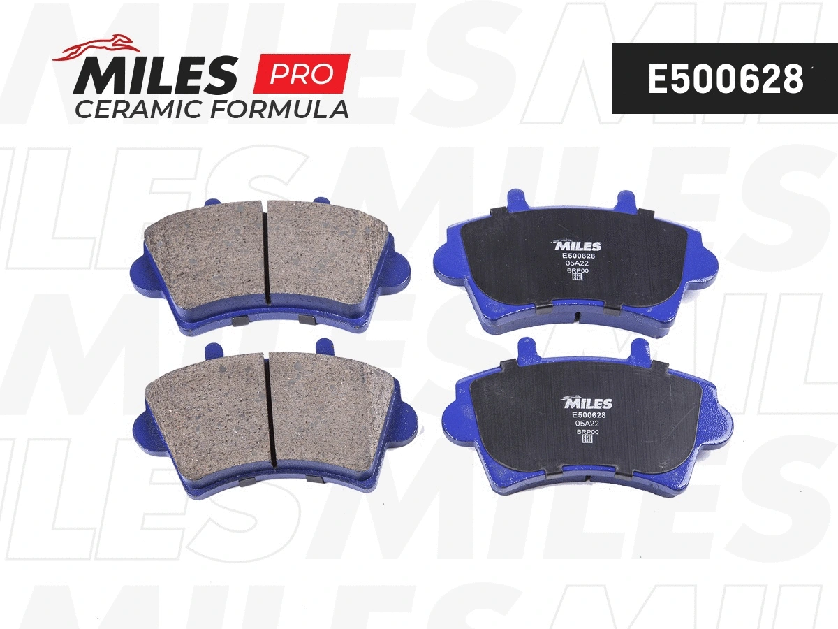 Brake Pad Set, disc brake (E500628)
