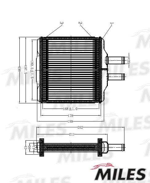 Heat Exchanger, interior heating (ACHM004)