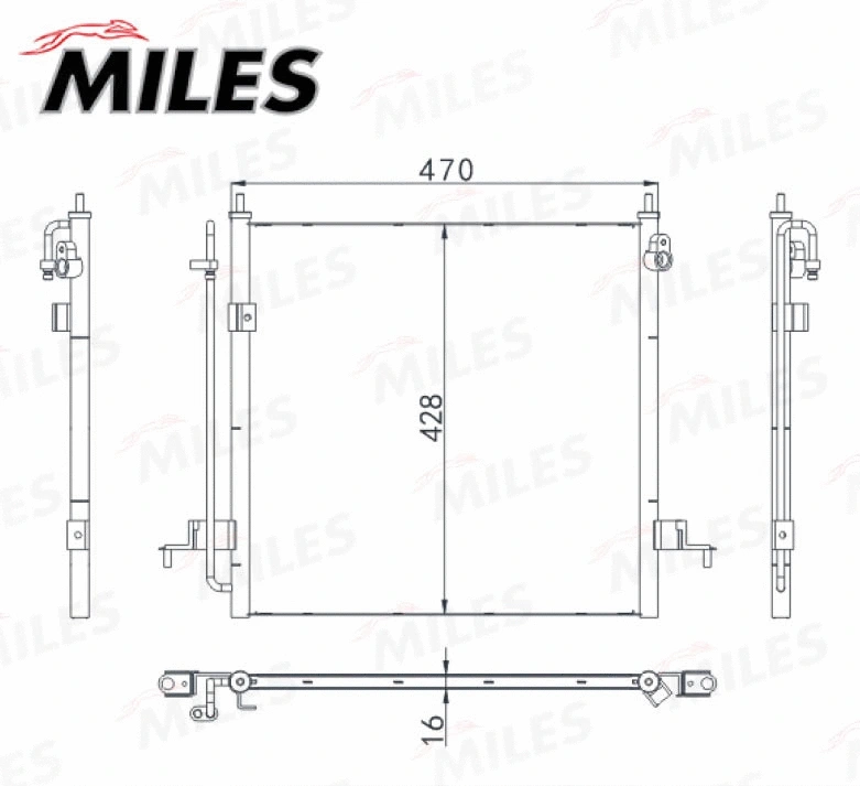 Condenser, air conditioning