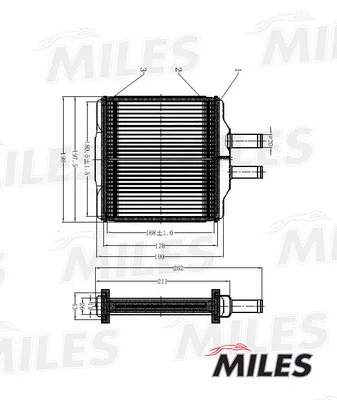Heat Exchanger, interior heating (ACHB004)