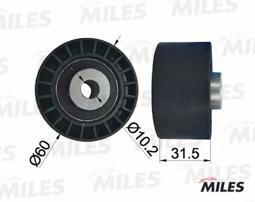 Deflection/Guide Pulley, timing belt (AG02079)