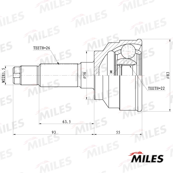 Joint Kit, drive shaft