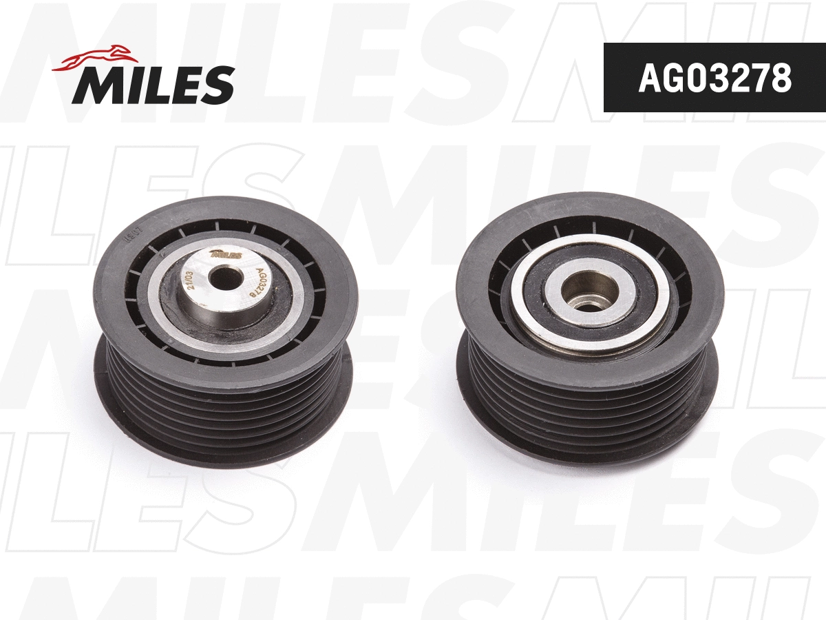 Tensioner Pulley, V-ribbed belt (AG03278)
