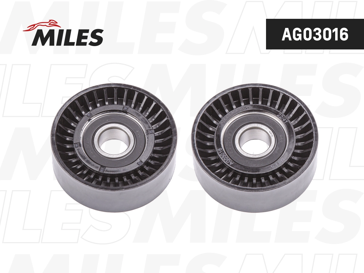 Tensioner Pulley, V-ribbed belt (AG03016)