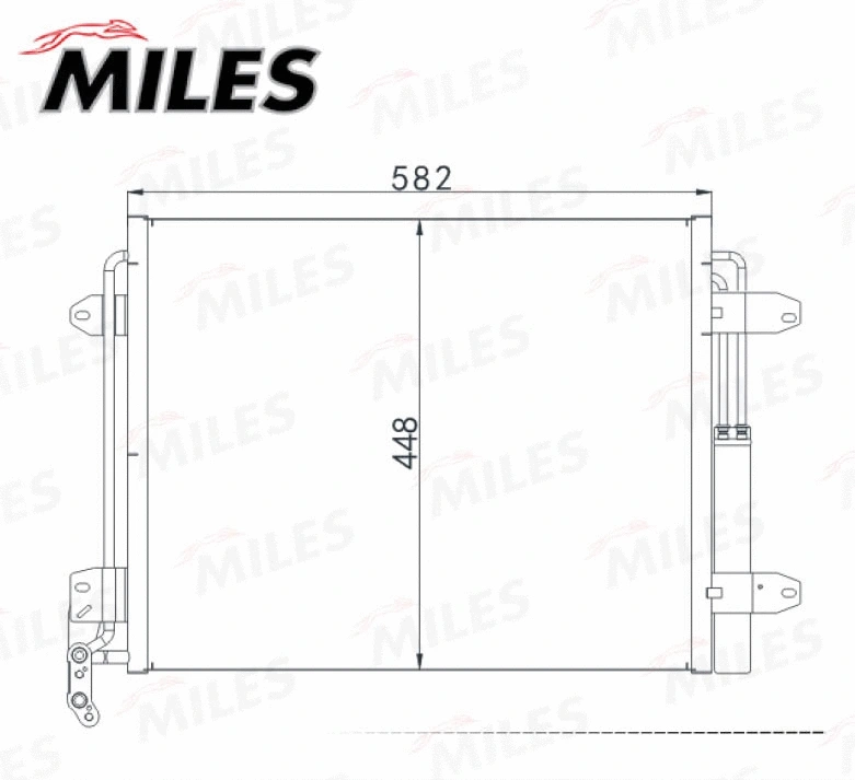 Condenser, air conditioning (ACCB055)