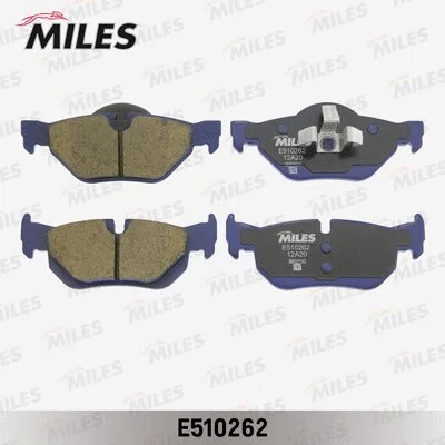 Brake Pad Set, disc brake (E510262)