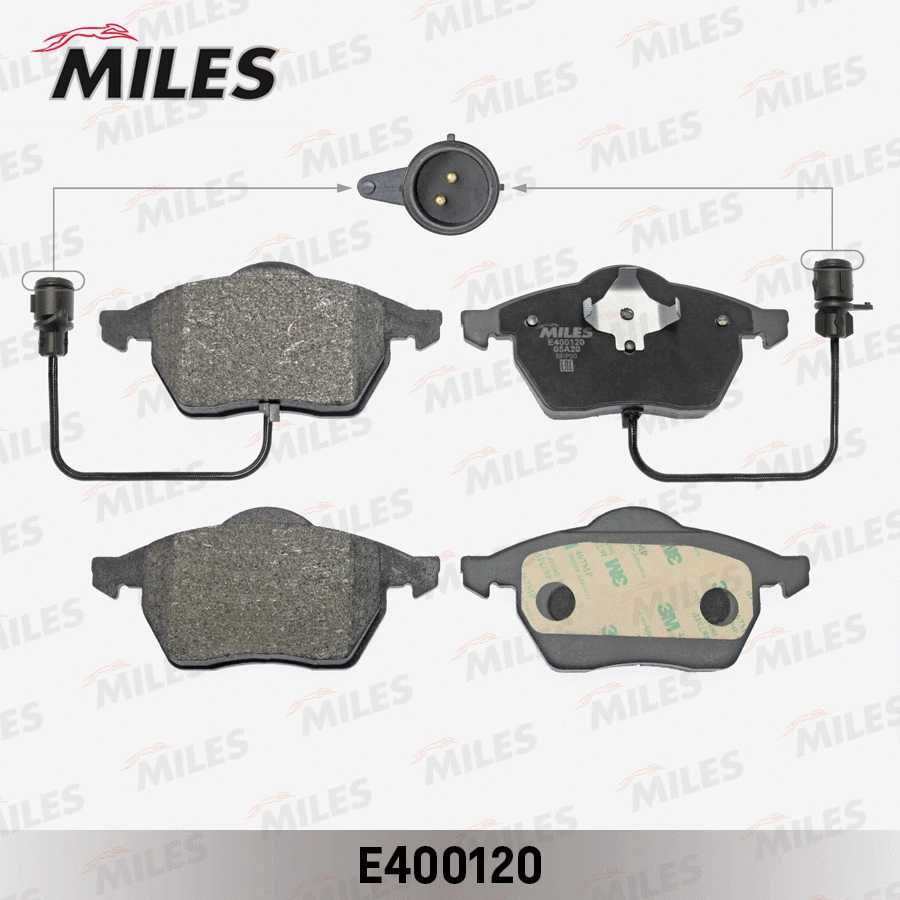 Brake Pad Set, disc brake (E400120)
