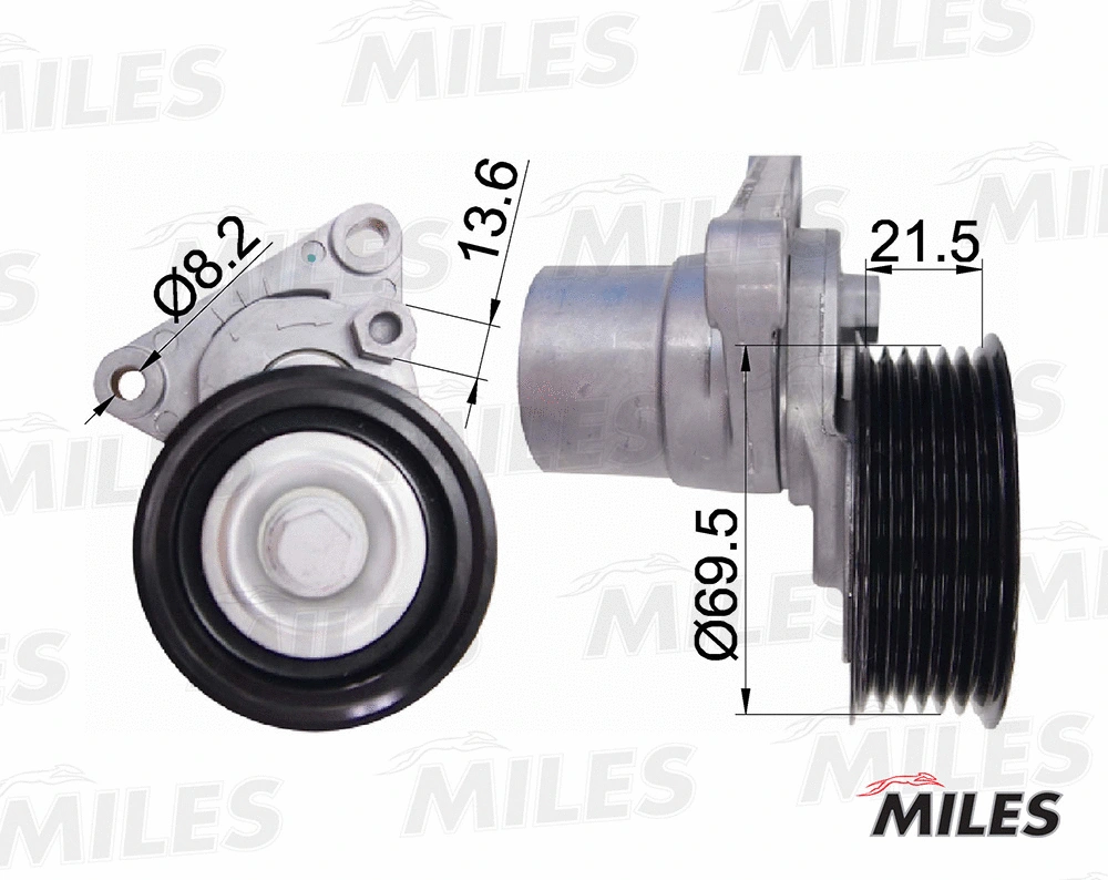 Tensioner Lever, V-ribbed belt