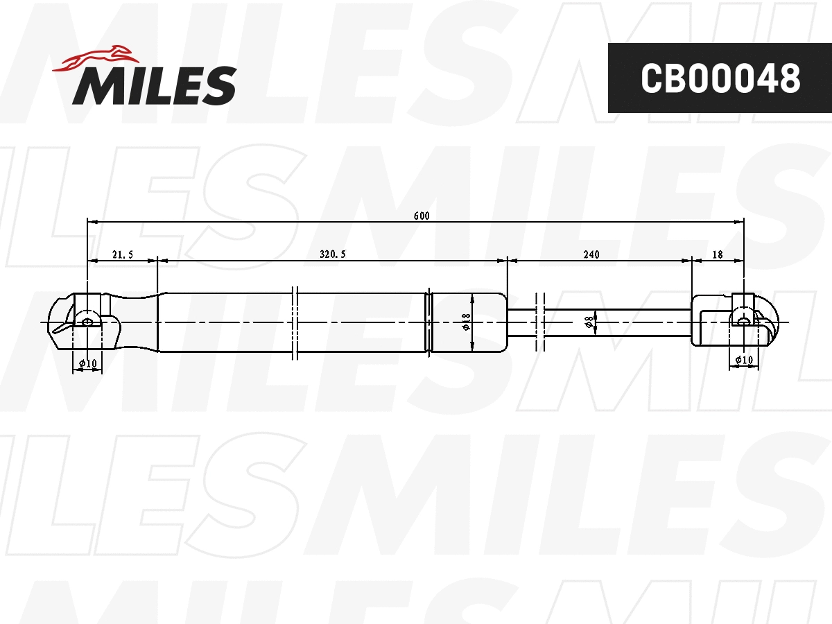 Gas Spring, boot/cargo area