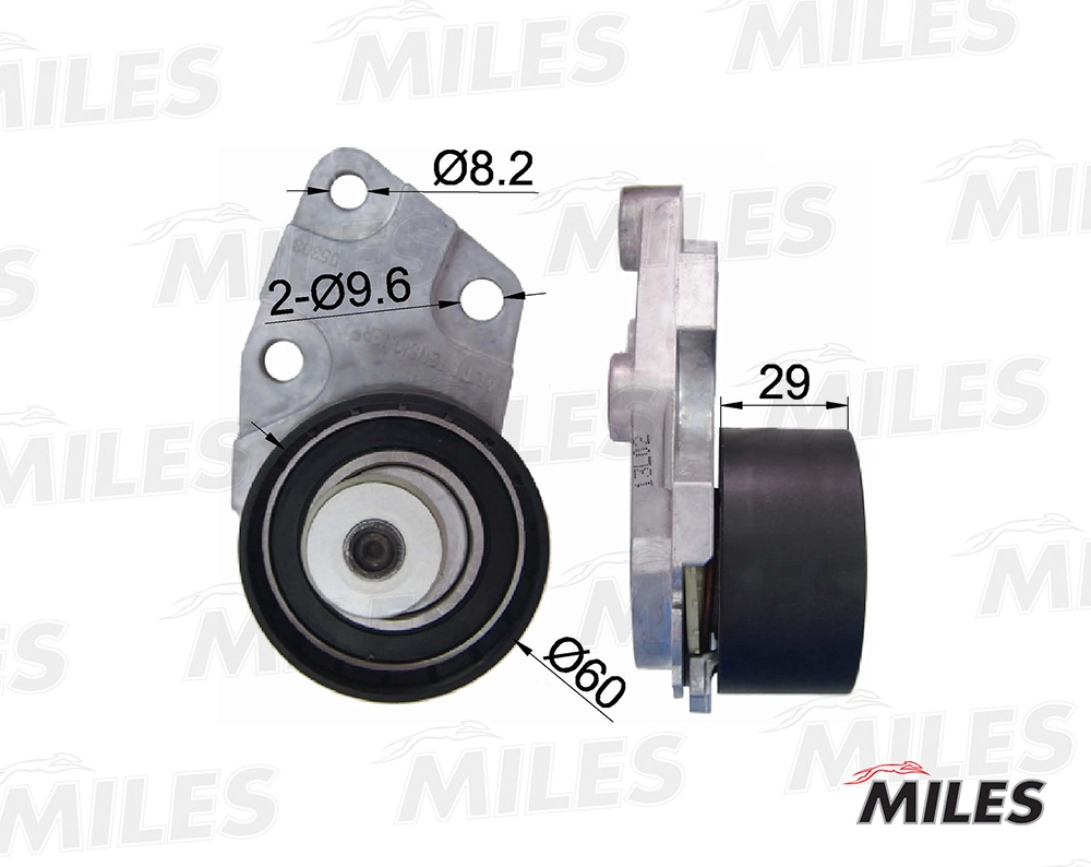 Tensioner Pulley, timing belt (AG02000)