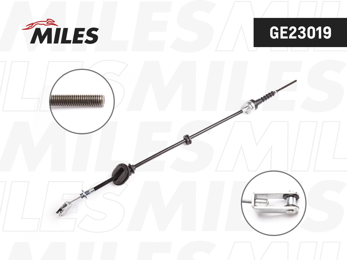 Cable Pull, clutch control (GE23019)