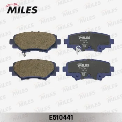 Brake Pad Set, disc brake (E510441)