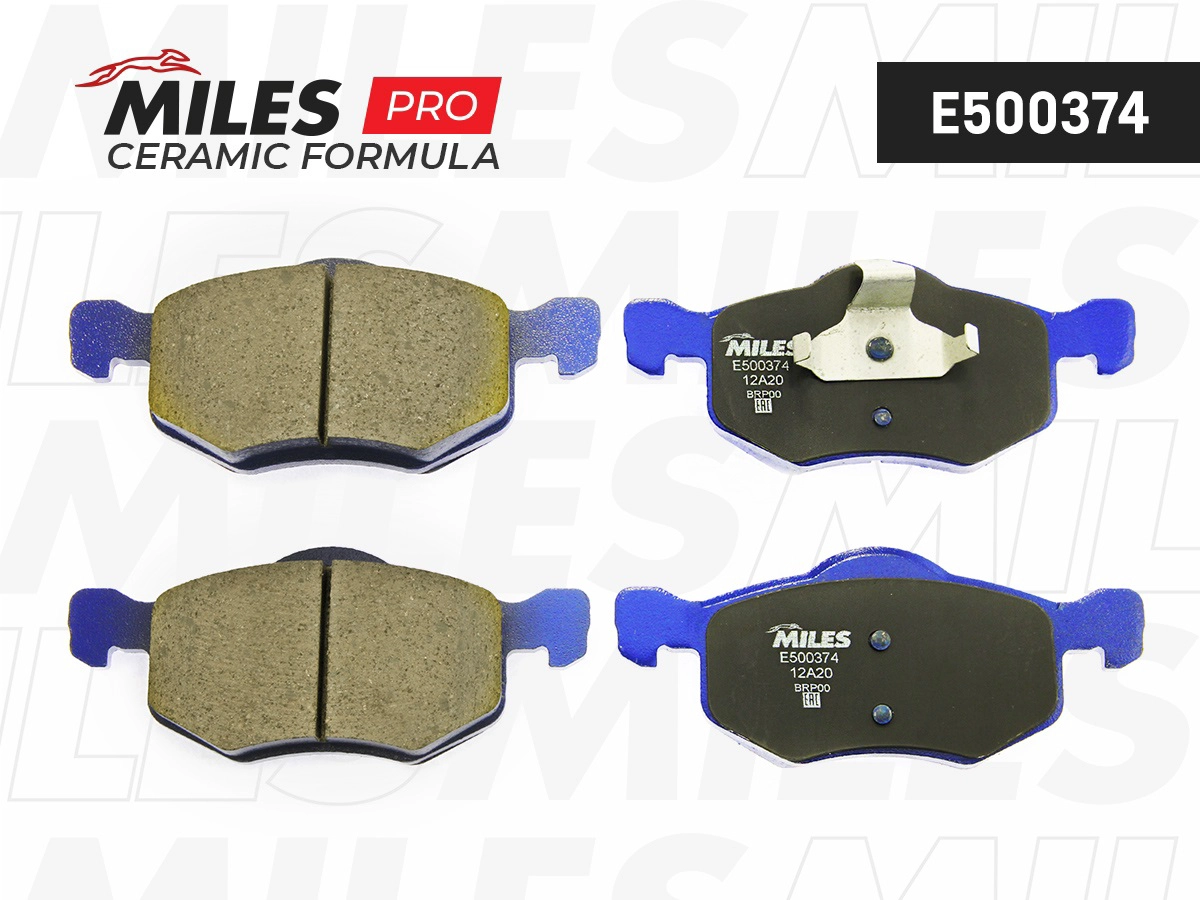 Brake Pad Set, disc brake (E500374)