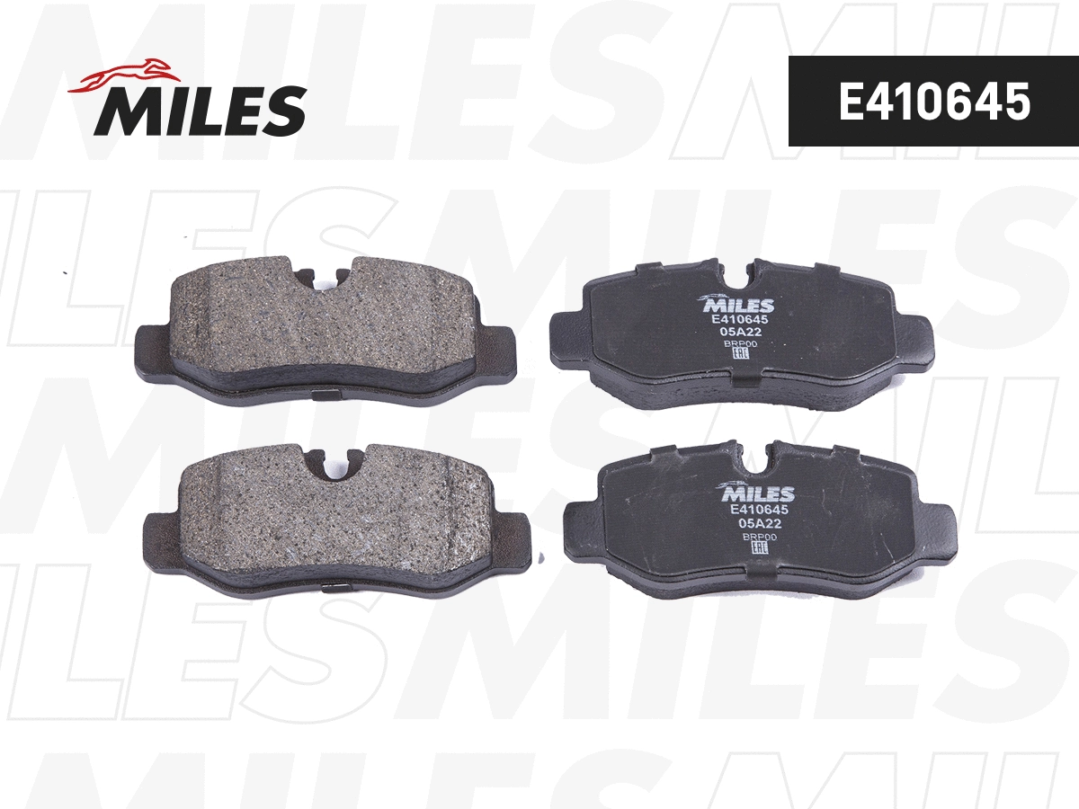 Brake Pad Set, disc brake (E410645)