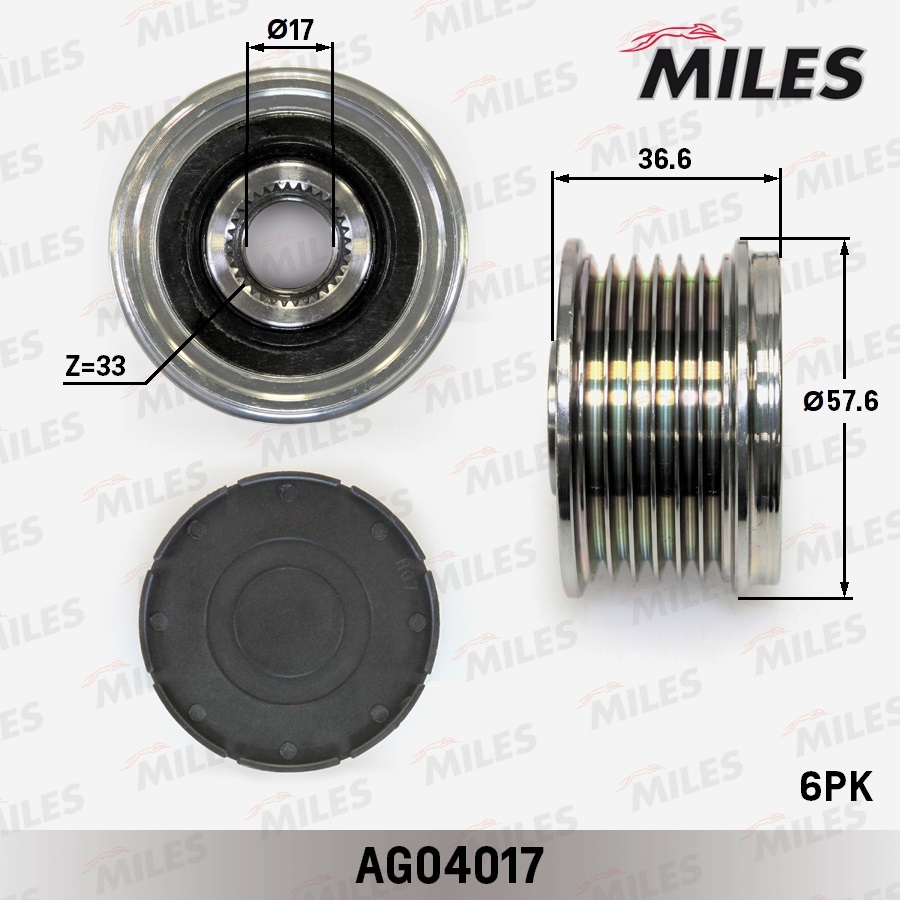 Alternator Freewheel Clutch