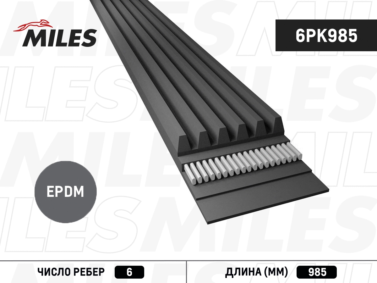 V-Ribbed Belt (6PK985)