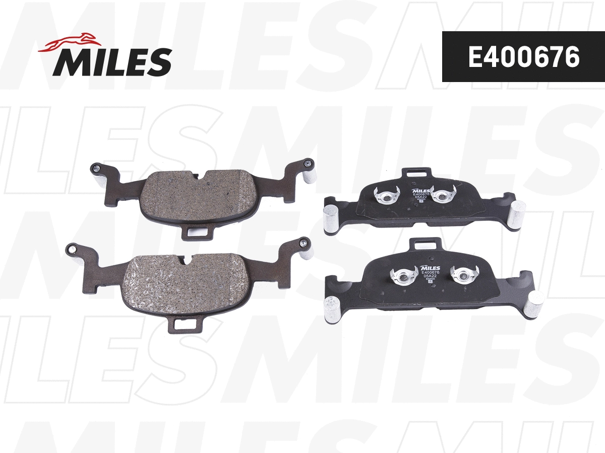 Brake Pad Set, disc brake (E400676)