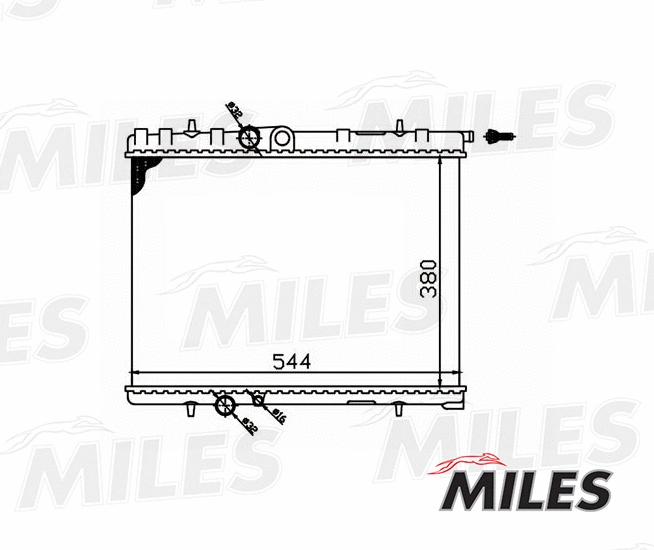 Radiator, engine cooling (ACRM043)