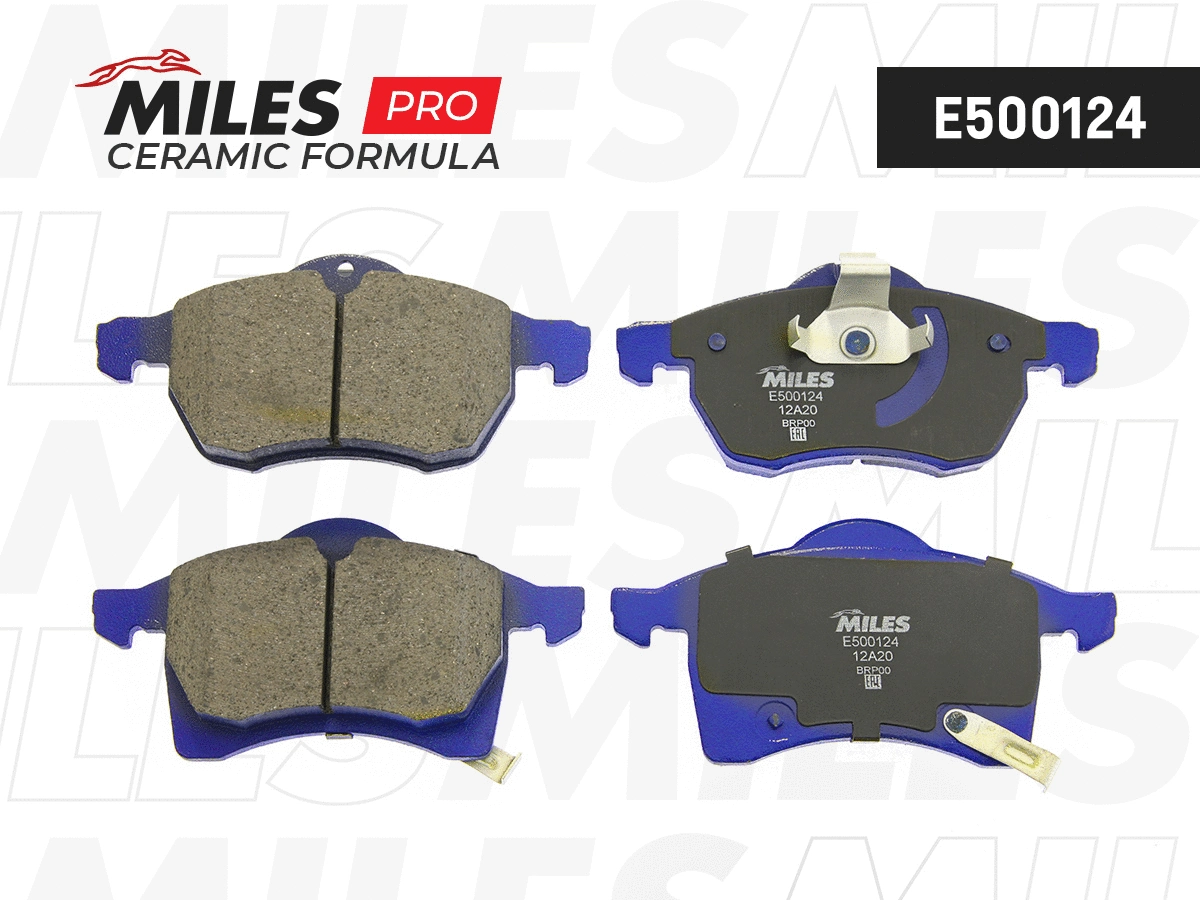 Brake Pad Set, disc brake (E500124)