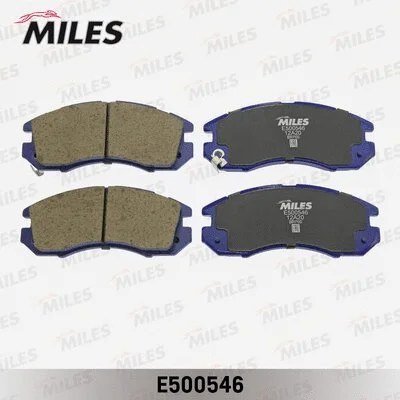 Brake Pad Set, disc brake (E500546)