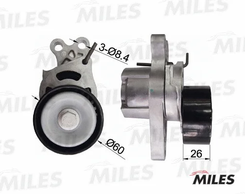 Belt Tensioner, V-ribbed belt (AG00298)