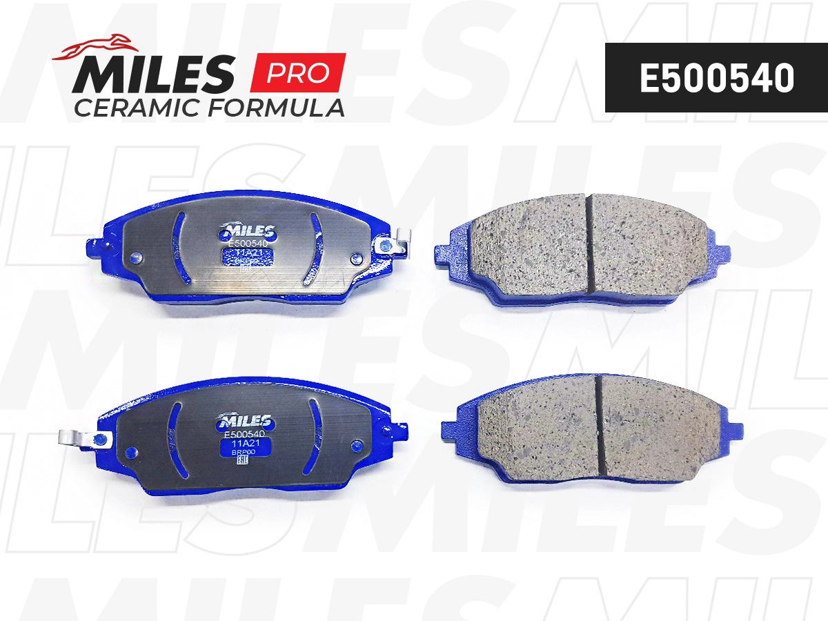 Brake Pad Set, disc brake (E500540)