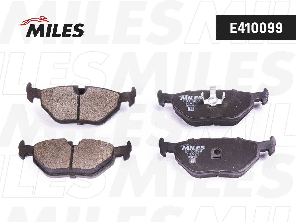 Brake Pad Set, disc brake (E410099)