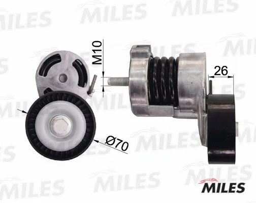 Belt Tensioner, V-ribbed belt (AG00044)