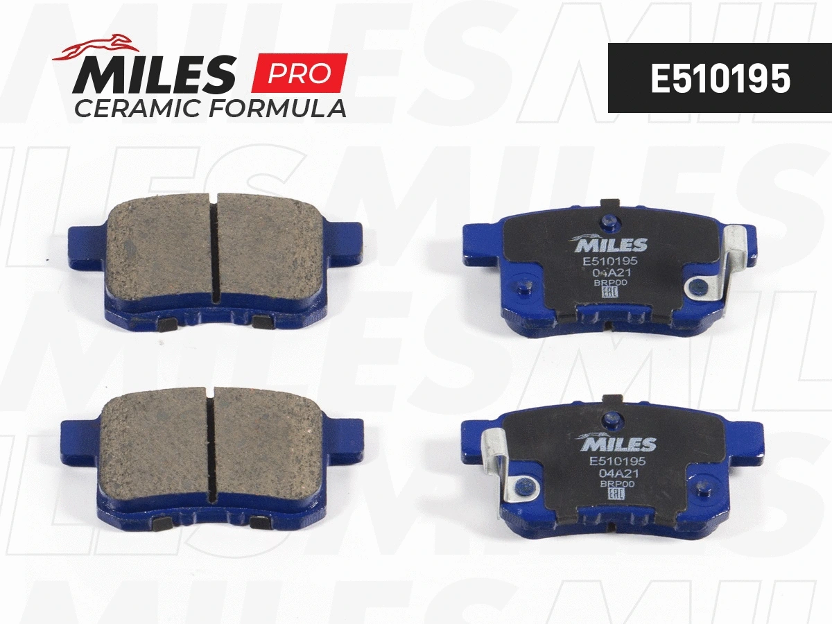 Brake Pad Set, disc brake (E510195)