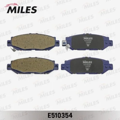 Brake Pad Set, disc brake (E510354)