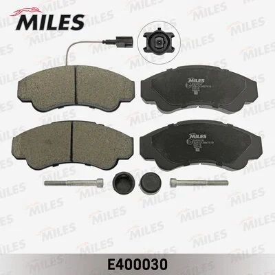 Brake Pad Set, disc brake (E400030)