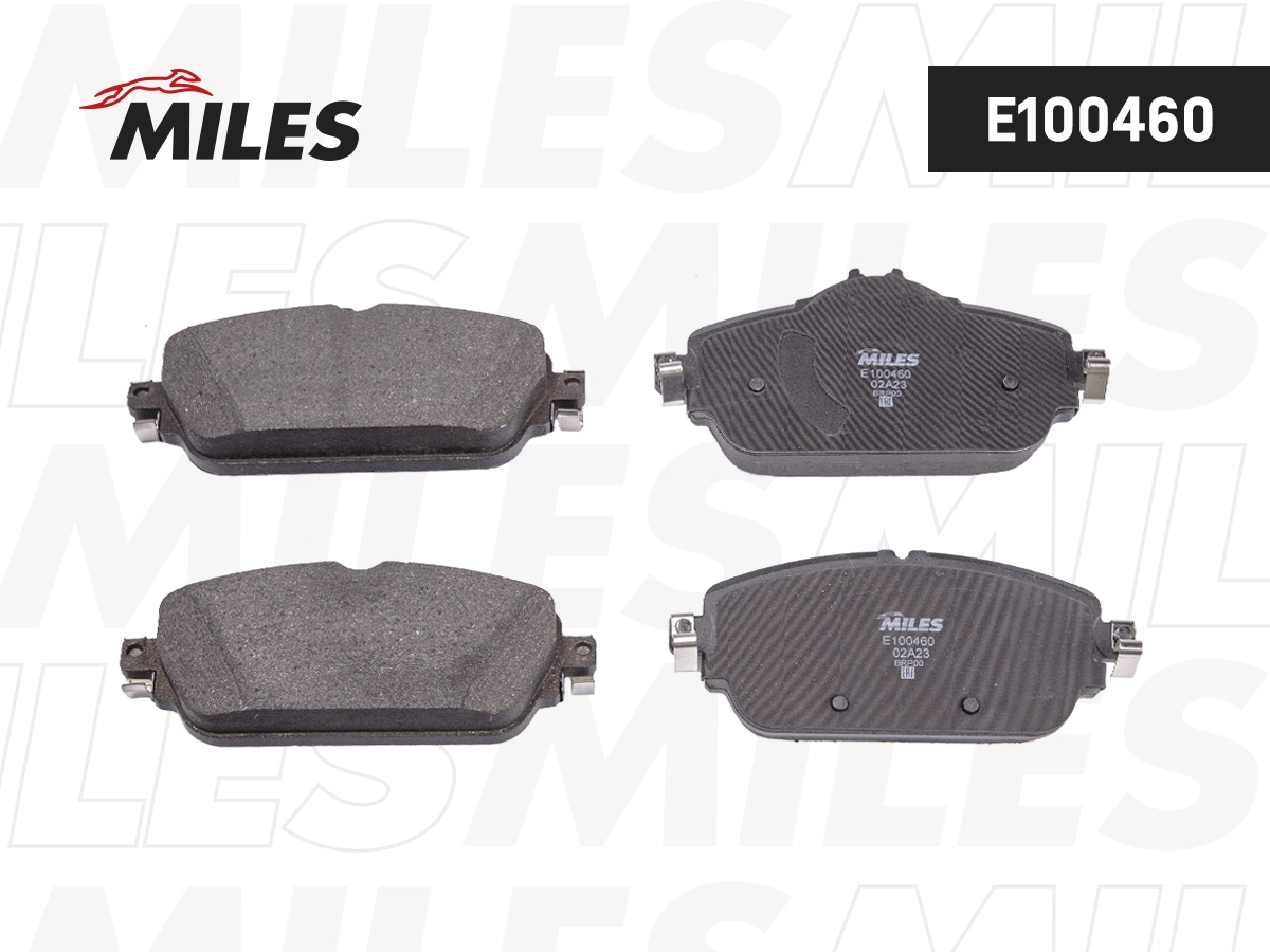 Brake Pad Set, disc brake (E100460)