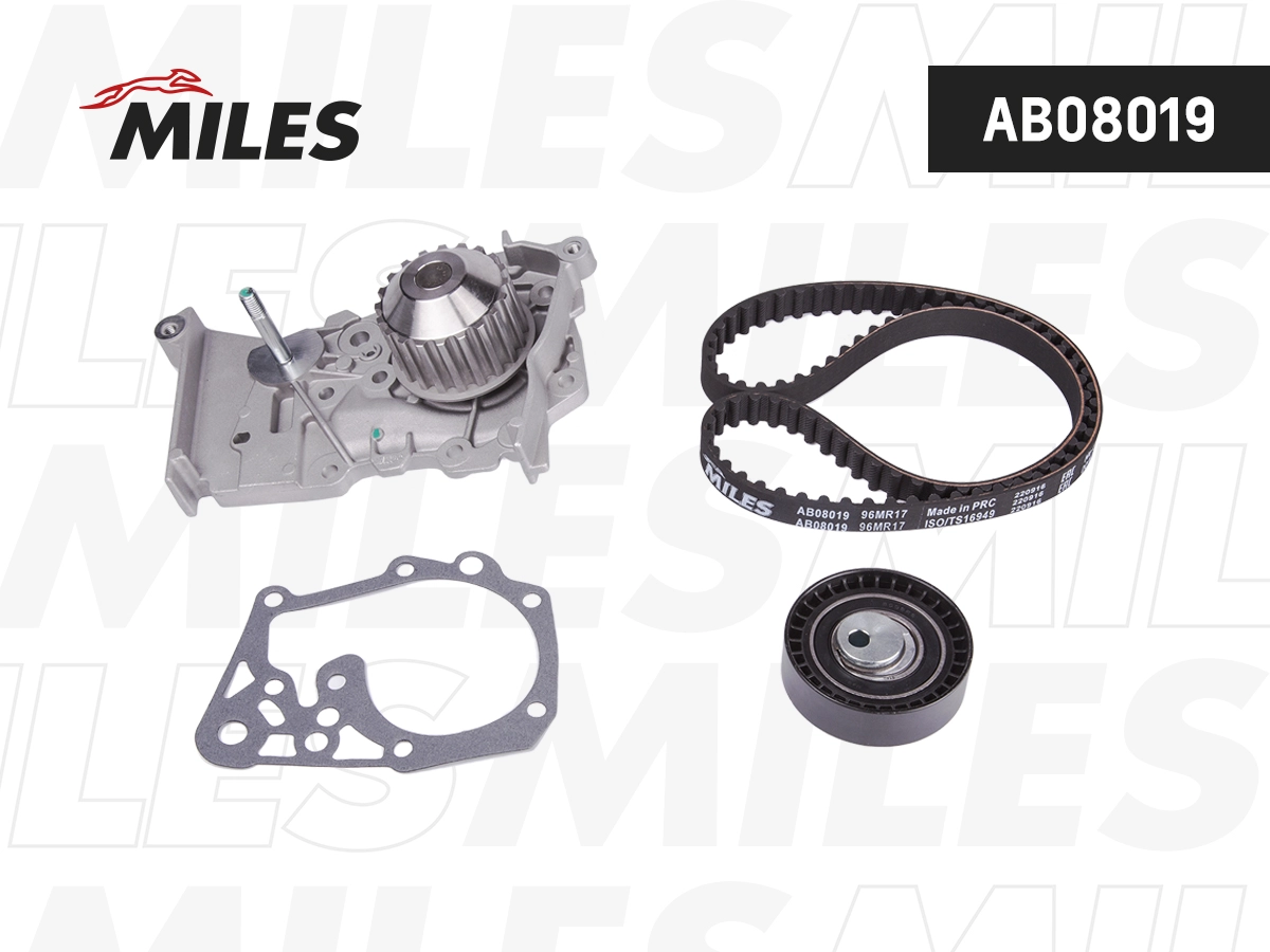 Water Pump & Timing Belt Kit (AB08019)