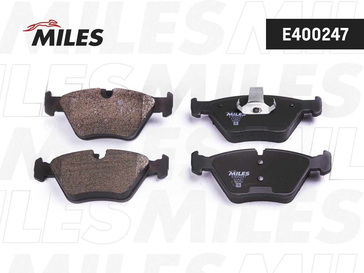 Brake Pad Set, disc brake (E400247)