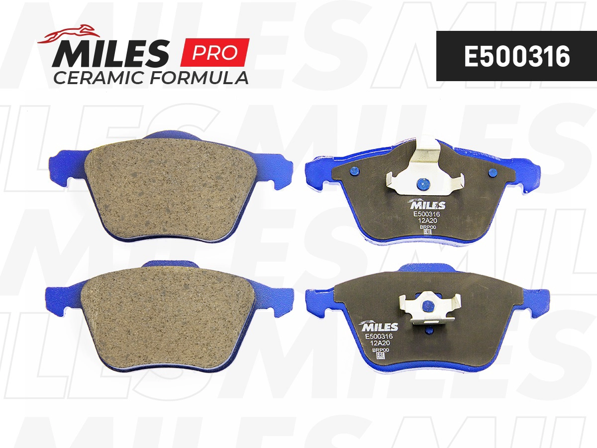 Brake Pad Set, disc brake (E500316)