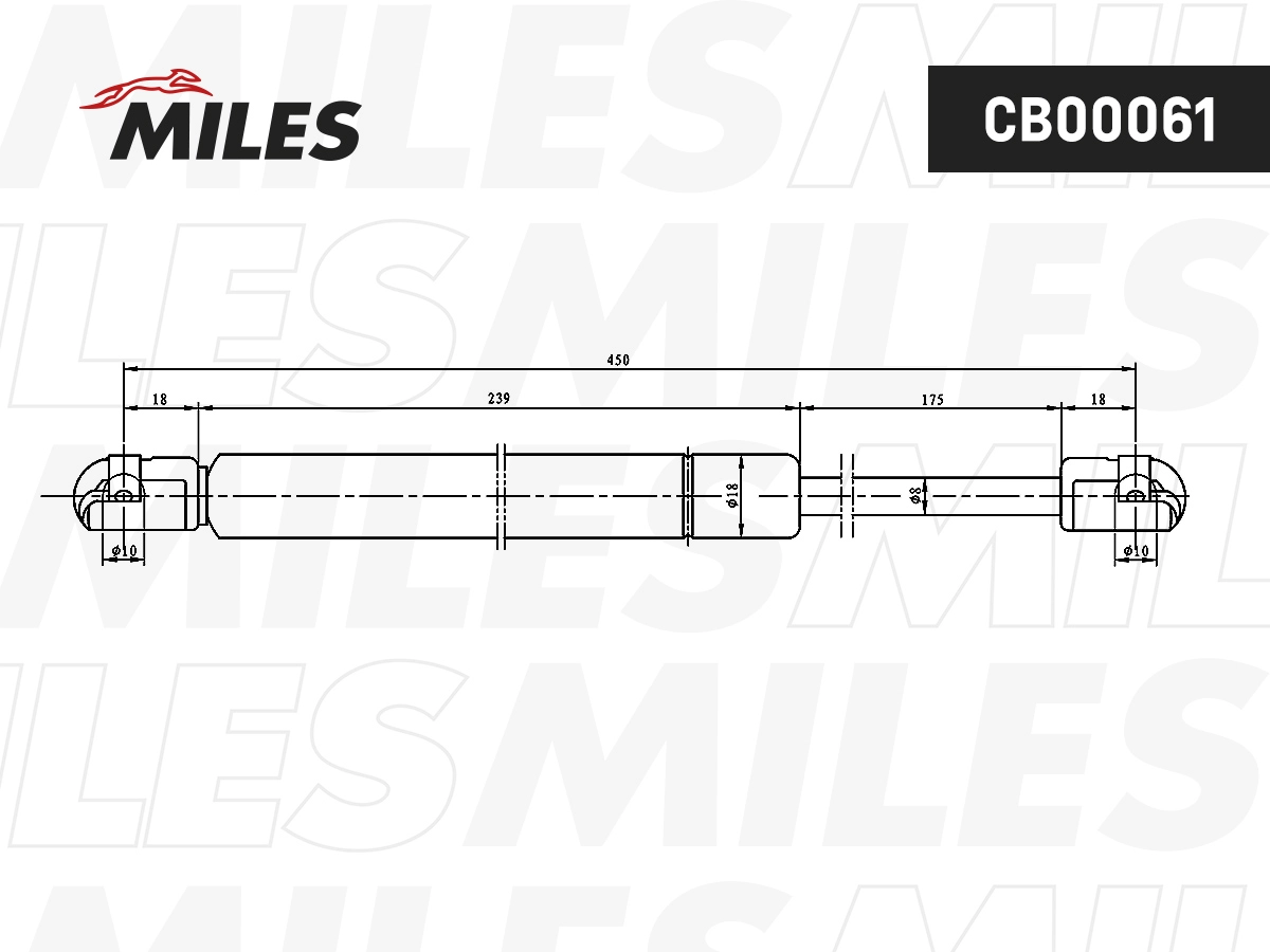 Gas Spring, boot/cargo area