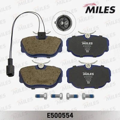 Brake Pad Set, disc brake (E500554)