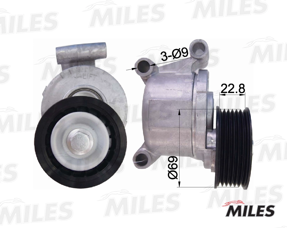Tensioner Lever, V-ribbed belt