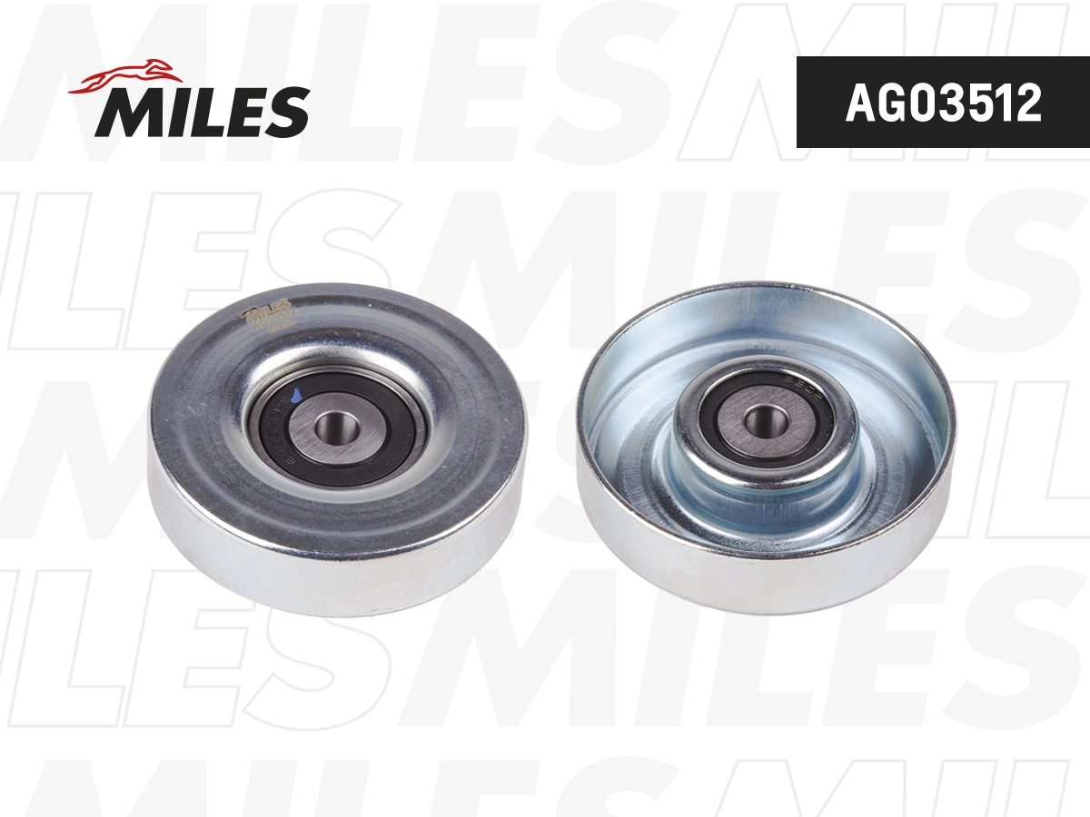 Deflection/Guide Pulley, V-ribbed belt (AG03512)