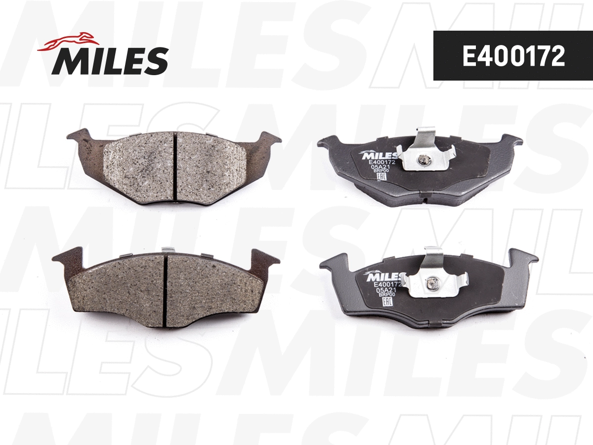 Brake Pad Set, disc brake (E400172)