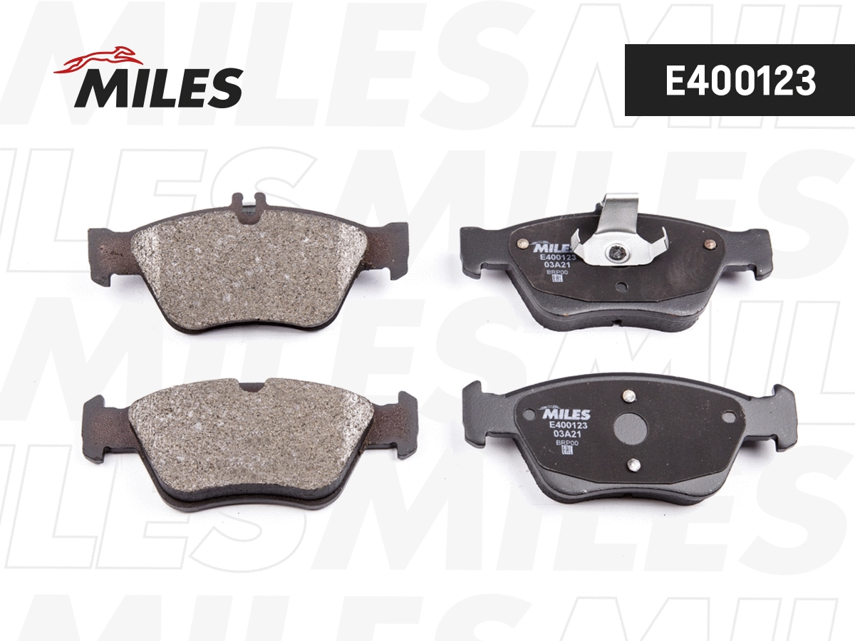 Brake Pad Set, disc brake (E400123)